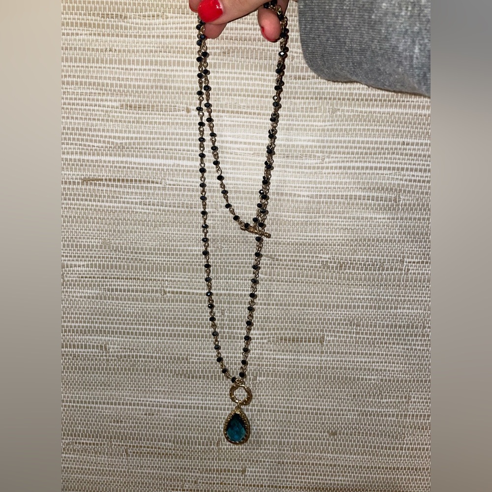 Necklace and earrings